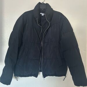 Women's Black Puffer Jacket